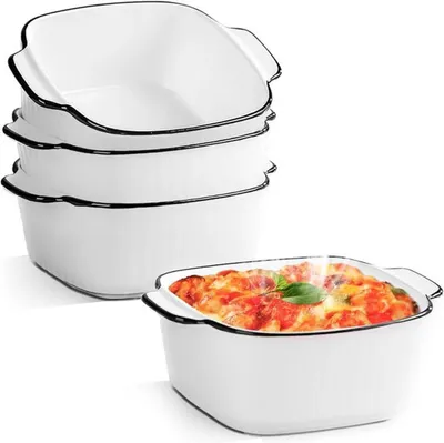 Produktbild von Keramische ovenschaal set met ergonomisch ontwerp