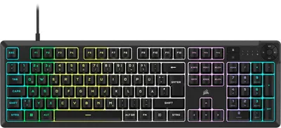 Image de Corsair K55 CORE RGB Clavier mécanique pour gamer, noir