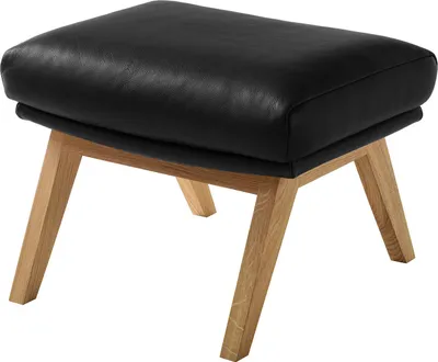 Produktbild von home24 Hocker mit Holzfüßen