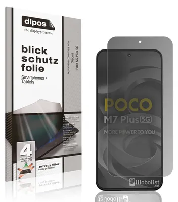 Immagine prodotto di Pellicola Prottetiva per Xiaomi Poco M7 Plus 5G Protezione Vista 4 modi dipos