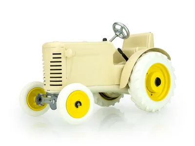 Obrázek produktu pro _TRAKTOR béžový bez pohonu, kov.disky KOVAP