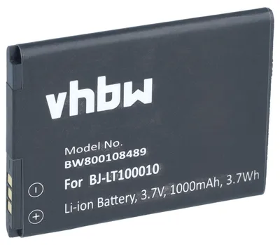 Produktbild von vhbw Akku Ersatz für BJ-LT100010 für Handy Smartphone Telefon (1000 mAh, 3,7 V, Li-Ion)