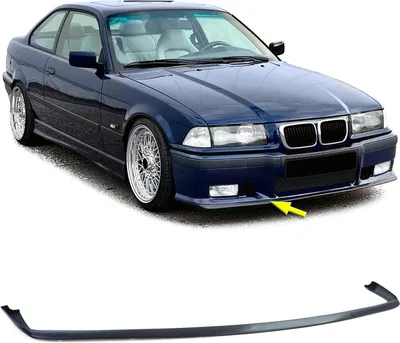 Immagine prodotto di Spoiler anteriore labbro paraurti nero 51112251767 per BMW Serie 3 E36