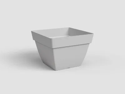 Produktbild von Artevasi Capri Square Pot, Grau, 30 l, 350 mm, 350 mm, 350 mm, 4 Stück(e)