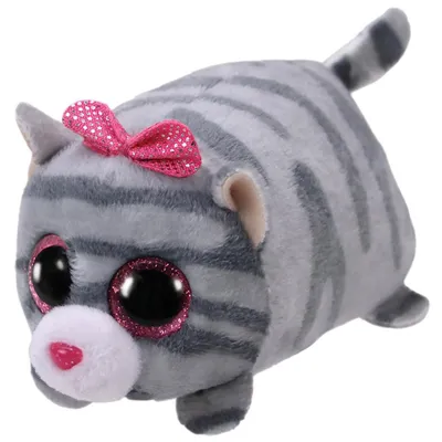Zdjęcie produktu dla Ty Teeny Ty Cassie kot przytulanka szary 10 cm