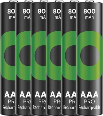 Nabíjecí baterie GP ReCyko Pro Professional AAA (HR03), 6 ks