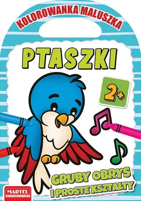 Produktbild von Kolorowanka dla maluszka Ptaszki z ilustracjami