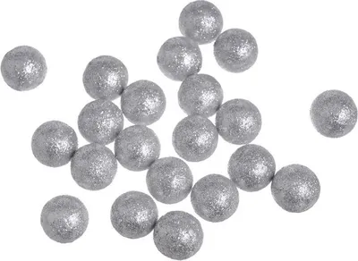 Zdjęcie produktu dla kulki w tubie srebrne 2cm | 67CAN36076-2_S