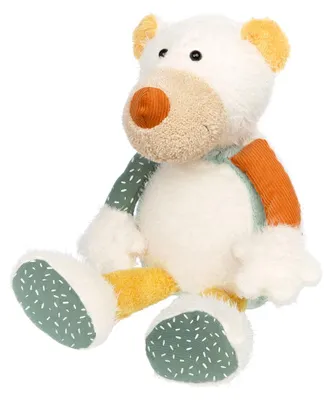 Produktbild von Sigikid Kuscheltier Eisbär Patchwork Sweety Yellow 31 cm