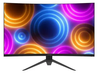 Produktbild von LC-Power LC-M27QC, 68,6 cm (27"), 2560 x 1440 Pixel, Quad HD, LCD, 2,7 ms, Schwarz, Rot