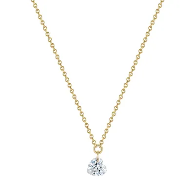 Produktbild von Glanzstücke München Halskette Herz Sterling Silber Topas 40,0 cm Basiskette + 5,0 cm Verlängerung 50080282