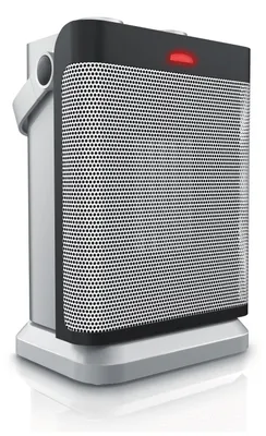Productafbeelding van Brandson keramische kachel, 1800W, 2 vermogensstanden, thermostaat, oscillatie 80°, oververwarmingsbeveiliging, automatische uitschakeling, kantelsensor, zilver/zwart