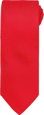 Image de Premier - cravate homme/femme unie PC5860 (taille unique) (Rouge)