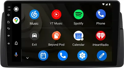 Zdjęcie produktu dla BMW 3 E46 (1998–2006) Android Radio samochodowe 9" 128GB CarPlay Android Auto GPS Bluetooth DAB+ DSP WiFi