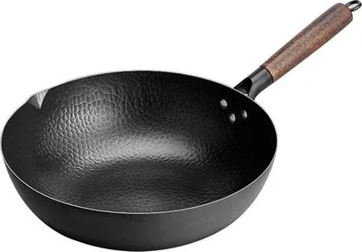 Immagine prodotto di Wok in ghisa da 12,5" per induzione