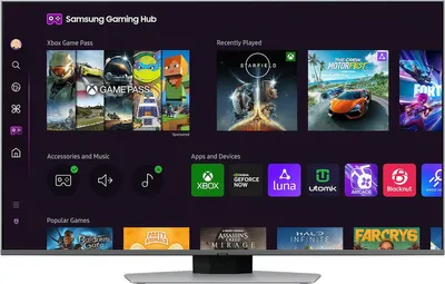 Produktbild von Samsung TQ50Q80DAT, 127 cm (50"), 3840 x 2160 Pixel, QLED, Smart-TV, WLAN, Silber