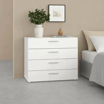 Produktbild von Kommode - Weiß 40,25x80,2x68,1h cm