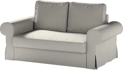 Produktbild von Dekoria Bezug für Backabro 2-Sitzer Sofa ausklappbar, grau, Bezug für Backabro 2-Sitzer Sofa