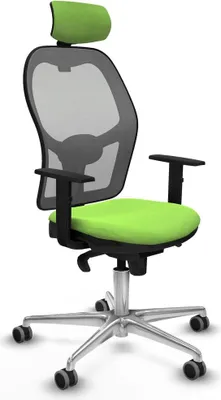 Produktbild von Bürostuhl mit Kopfstütze Piqueras y Crespo 1D086G2 Pistazienfarben