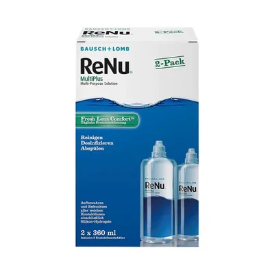 Zdjęcie produktu dla ReNu MultiPlus - 2x360ml + pojemnik
