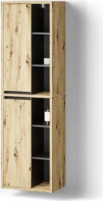 Image de Armoire de salle de bain Livinity Vomano Chêne Artisan 50x170cm, Model 52547