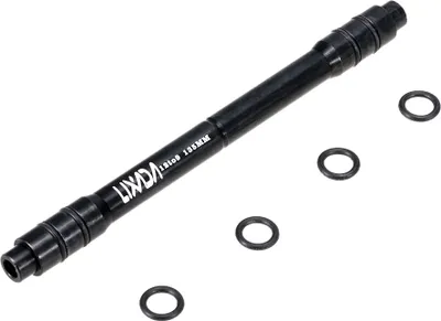 Obrázok produktu pre Lixada 12 mm na 9 mm adaptér QR pre horské bicykle – rýchloupínací adaptér na prednú náboj 135 mm 【135 mm, čierny】