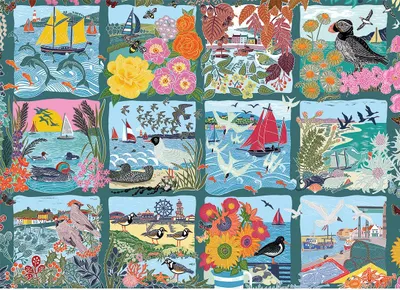 Immagine prodotto di Gibsons Puzzle Coastal Calling - 1000 pezzi - Giocattolo educativo