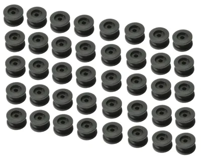 Produktbild von 40 Stück - Rundknopf für 6 - 8 mm Expanderseil - Planenknopf