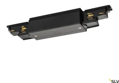 Produktbild von SLV 1002643 S-TRACK DALI Verbinder mit Einspeisemöglichkeit schwarz