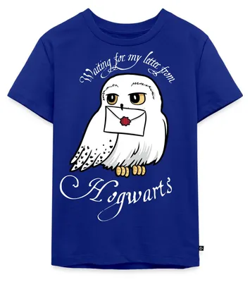 Produktbild von Spreadshirt Harry Potter Hedwig Brief Kinder Premium T-Shirt, 98/104 (2 Jahre), Royalblau