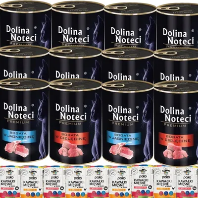 Zdjęcie produktu dla Dolina Noteci Mokra karma Junior dla kota puszka łosoś 400g