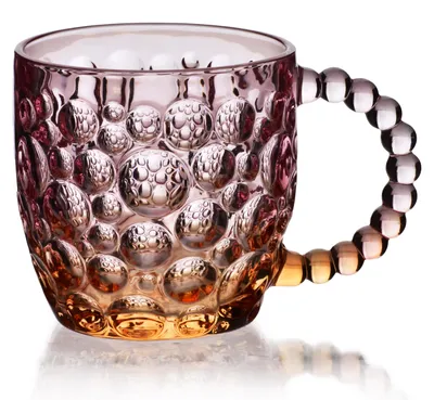 Obrázek produktu pro Skleněná sklenice Vini Pearl 9 x 13 x 8,5 cm, čirá, 1 ks, 350 ml