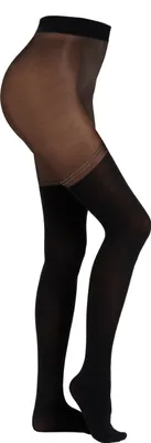 Produktbild von Camano Feinstrumpfhose mit stylischen Glitzer-Elementen black S