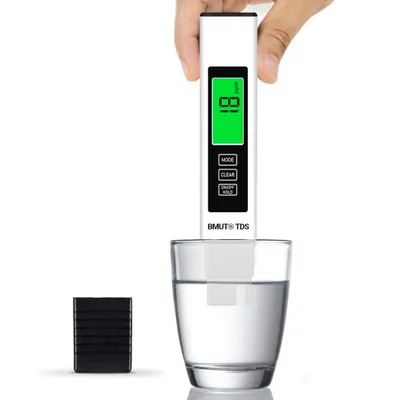 Produktbild von 3-in-1 TDS-Messgerät mit EC- und Temperaturanzeige–Digitaler Wassertester, Messbereich 0–9999 ppm, für Wasser, Pflanzen, Aquarien, Trinkwasser u.v.m.