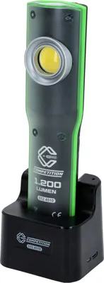 Obrázok produktu pre Pracovné svetlo LED COMPETITION, stmievateľné, 1200 lumenov, s nabíjacou stanicou
