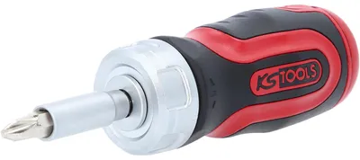 Zdjęcie produktu dla KS TOOLS Wkrętak z grzechotką 1/4" 6 w 1 - 159.2025