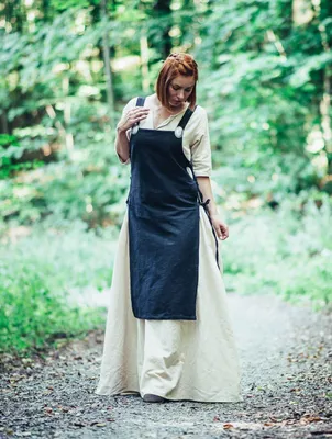 Produktbild von Wikinger-Überkleid Schwarz "Aleiga" SM