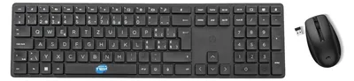 Immagine prodotto di Hp Kit Mouse E Tastiera 455 Keyboard + 655 Mouse Layout Tedesco Qwertz De