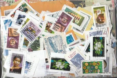 Produktbild von Briefmarken USA 50 Gramm Kiloware gestempelt
