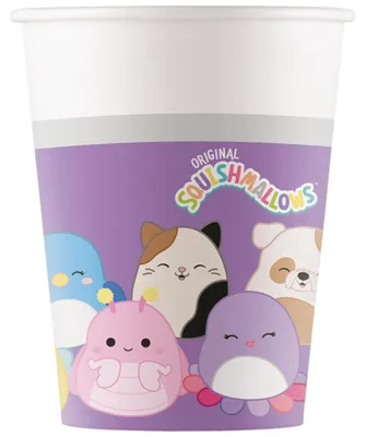 Immagine prodotto di Squishmallows - 8 pirottini di carta - 200 ml