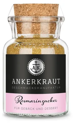 Produktbild von Rosmarinzucker, 115g im Korkenglas