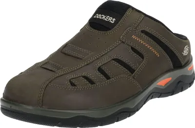Produktbild von Dockers Herren Clogs 52HU003-300840 braun, Gr. 41 - 47, Leder, Wechselfußbett