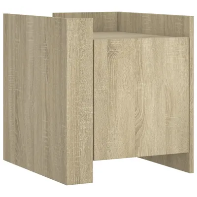 Produktbild von Nachttisch Sonoma-Eiche 45x50x50 cm Holzwerkstoff