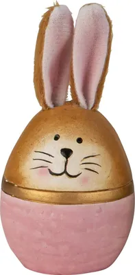 Produktbild von Mel-O-Design 9847 Osterhasen-Eier mit Stoffohren rosa