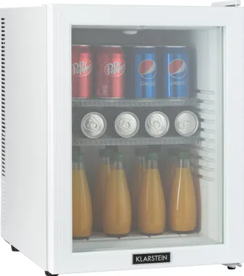 Obrázek produktu pro Klarstein Brooklyn 42, mini lednice, , skleněné dveře, LED, police