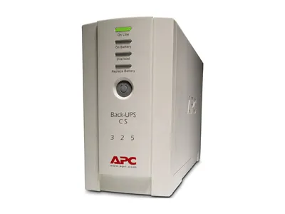 Productafbeelding van APC Back-UPS BK325I Standby-UPS - 350 Watt/210 Watt - 8 uur gelaccu - 220 V wisselstroom - 3 x IEC 320-C13, 1 x IEC 320-C13