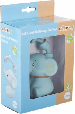 Produktbild von SMB Kautschuk Spiel-und Beißring Elefant