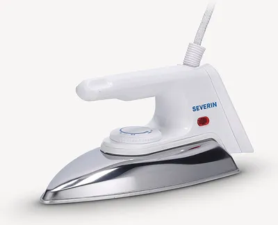 Produktbild von Bügeleisen SEVERIN BA 3211 ca. 600g Alu-Feinschliffsohle BA 3211 aus Eisen, weiß Bügeleisen Bügeleisen Klein Hand Bügeleisen Bügeleisen Mini Reise Bügeleisen Bügeleisen Ohne Dampf