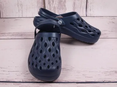 Produktbild von Camminare Flow clog Herren Gummipantoffeln Strandschuhe dunkelblau NAVY