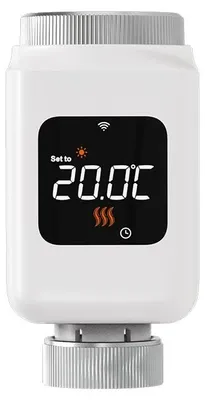 Immagine prodotto di Valvola termostatica intelligente, controllo della temperatura programmabile, controllo tramite app e comandi vocali, 1 pezzo